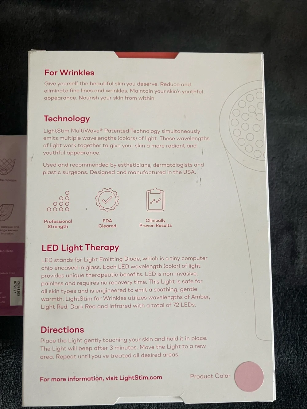 Lightstim led pink